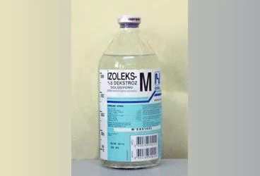 Dekstroz + dibazik potasyum fosfat + potasyum klorur + sodyum asetat trihidrat + sodyum klorur içeren IZOLEKS-M %5 DEKSTROZ BIOSEL SOL 500 ML SETLI SISE kutu fotoğrafı. Üretici: OSEL İLAÇ SANAYİ VE TİCARET ANONİM ŞİRKETİ.