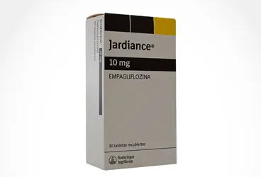 Empagliflozin içeren film kaplı tablet: JARDIANCE 10 MG FILM KAPLI TABLET ambalajı. Üretici: BOEHRİNGER INGELHEİM İLAÇ TİCARET A.Ş.