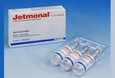 JETMONAL 500 MG/5 ML IM/IV ENJEKSIYONLUK COZELTI (3 AMPUL) ambalajı, çözelti formunda lidokain hcl içerir. Üretici: ADEKA İLAÇ SANAYİ VE TİCARET A.Ş.