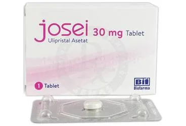 JOSEI 30 MG TABLET (1 TABLET) (ulipristal) kutusu, tablet. Üretici: BİOFARMA İLAÇ SANAYİ VE TİCARET A.Ş.