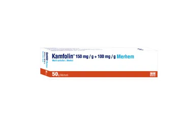 KAMFOLIN 150 MG/G+100 MG/G MERHEM, 50 GR kutusu, merhem formunda metil salisilat kombinasyonları -topikal içerir. Üretici: BİOFARMA İLAÇ SANAYİ VE TİCARET A.Ş.