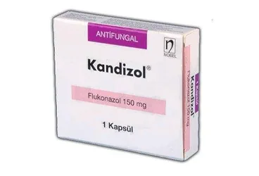KANDIZOL 150 MG 1 KAPSÜL (flukonazol) kutusu, kapsül. Üretici: NOBEL İLAÇ SAN. VE TİC. A.Ş.