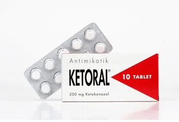 KETORAL 200 MG TABLET (10 TABLET) ambalajı. Ketokonazol içeren tablet. Üretici: BİLİM İLAÇ SANAYİİ VE TİCARET A.Ş.