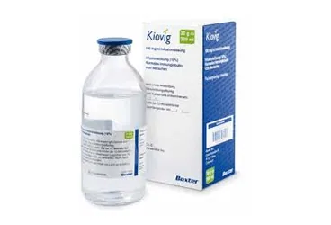 KIOVIG 5 GR/50 ML IV INFUZYON/SC KULLANIM ICIN COZELTI ICEREN FLAKON ürün ambalajı. Immünglobülin içeren çözelti. Üretici: TAKEDA İLAÇ SAĞLIK SANAYİ TİCARET LTD.ŞTİ.