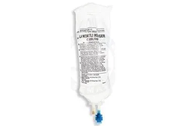 Serum içeren LAKTATLI RINGER PVC 1000 ML(SETLI) kutu fotoğrafı. Üretici: KOÇAK FARMA İLAÇ VE KİMYA SANAYİ A.Ş.