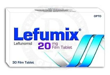 Leflunomid içeren film kaplı tablet: LEFUMIX 20 MG 30 FILM TABLET kutu fotoğrafı. Üretici: NEUTEC İLAÇ SANAYİ TİCARET ANONİM ŞİRKETİ.
