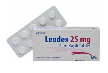 LEODEX 25 MG ORAL COZELTI ICIN GRANUL ICEREN SASE, 30 ADET (deksketoprofen trometamol) ürün ambalajı, çözelti. Üretici: BİLİM İLAÇ SAN. VE TİC. A.Ş.