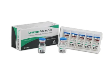 Levetirasetam içeren flakon: LEVETAM 500 MG/5 ML KONSANTRE INF. COZ. ICEREN 10 FLAKON kutu fotoğrafı. Üretici: POLİFARMA İLAÇ SAN. VE TİC. A.Ş.