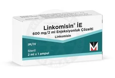 LINKOMISIN IE 600 MG/2ML ENJEKSIYONLUK COZELTI (linkomisin hcl) kutusu, çözelti. Üretici: MENARİNİ SAĞLIK VE İLAÇ SANAYİ TİCARET ANONİM ŞİRKETİ.