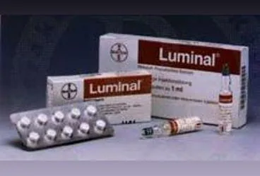 LUMINAL 10 TABLET ambalajı. Fenobarbital içeren tablet. Üretici: BAYER TÜRK KİMYA SAN. LTD. ŞTİ.