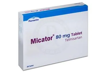 MICATOR 80 MG TABLET (28 TABLET) (telmisartan) ürün ambalajı, tablet. Üretici: HUMANİS SAĞLIK ANONİM ŞİRKETİ.
