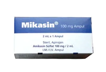 MIKASIN 100 MG/2 ML IM/IV 1 AMPUL (amikasin sülfat) kutusu, ampul. Üretici: FARMALAS İLAÇ SAN. VE TİC. LTD. ŞTİ.