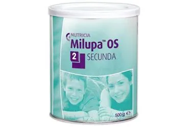 MILUPA OS 2 SECUNDA 500 G kutusu. Etkin maddesi protein+karbonhidrat+vit+mineral. Üretici: NUMIL GIDA ÜRÜNLERİ SANAYİ VE TİCARET A.Ş.