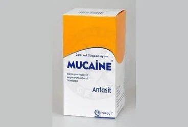 MUCAINE 200 ML SUSPANSIYON kutusu, süspansiyon formunda antiasit kombinasyonlar içerir. Üretici: TURGUT İLAÇLARI A.Ş.