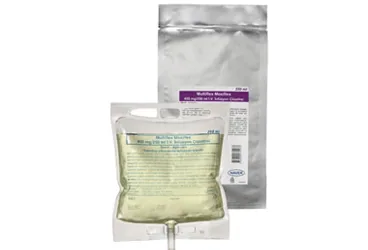 Moksifloksasin içeren çözelti: MULTIFLEX MOXIFLEX 400 MG/250 ML IV INF. COZELTISI ürün ambalajı. Üretici: HAVER FARMA İLAÇ ANONİM ŞİRKETİ.