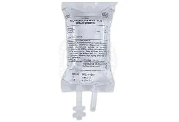 NEOFLEKS %5 DEKSTROZ SUDAKI COZELTISI 500 ML PP TORBA SETLI (dekstroz) kutusu, çözelti. Üretici: TURKTIPSAN SAĞLIK TURİZM EĞİTİM VE TİCARET A.Ş.