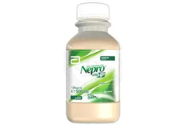 Protein+karbonhidrat+yag+vit+mineral içeren NEPRO HP VANILYA AROMALI 500 ML kutusu. Üretici: ABBOTT LABORATUARLARI İTHALAT İHRACAT VE TİCARET LİMİTED ŞİRKETİ.