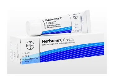 NERISONA-C KREM 15 GR (diflukortolon valerat + klorkinaldol) ambalajı, krem. Üretici: ABDİ İBRAHİM İLAÇ SANAYİ VE TİCARET A.Ş.
