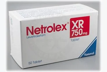 NETROLEX 750 MG XR TABLET (50 XR TABLET) ambalajı, tablet formunda levetirasetam içerir. Üretici: SANOVEL İLAÇ SANAYİ VE TİCARET ANONİM ŞİRKETİ.