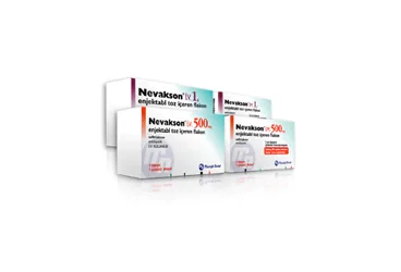 Seftriakson içeren flakon: NEVAKSON 1000 MG IM ENJEKSIYONLUK TOZ ICEREN 1 FLAKON ambalajı. Üretici: GENSENTA İLAÇ SANAYİ VE TİCARET ANONİM ŞİRKETİ.