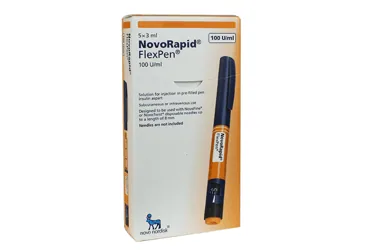 NOVORAPID FLEXPEN 3 ML ürün ambalajı. Etkin maddesi insülin aspart -hızlı. Üretici: NOVO NORDISK SAĞLIK ÜRÜNLERİ TİCARET LİMİTED ŞİRKETİ.