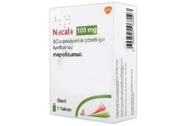 NUCALA 100 MG SC ENJEKSIYONLUK COZELTI ICIN LIYOFILIZE TOZ (1 FLAKON) (mepolizumab) kutusu, çözelti. Üretici: GLAXOSMİTHKLİNE İLAÇLARI SAN. VE TİC. A.Ş.