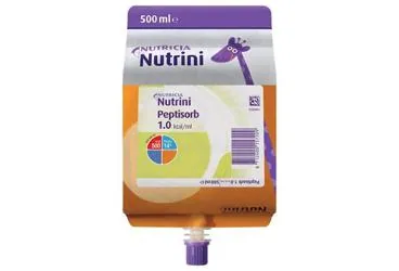 Protein+karbonhidrat+yag+vit+mineral içeren NUTRINI PEPTISORB 500 ML kutu fotoğrafı. Üretici: NUMIL GIDA ÜRÜNLERİ SANAYİ VE TİCARET A.Ş.