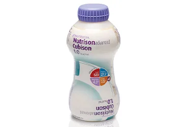 Protein+karbonhidrat+yag+vit+mineral içeren NUTRISON ADVANCED CUBISON 500 ML ürün ambalajı. Üretici: NUMIL GIDA ÜRÜNLERİ SANAYİ VE TİCARET A.Ş.