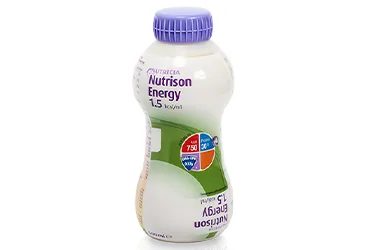 Protein+karbonhidrat+yag+vit+mineral içeren NUTRISON ENERGY 500 ML ambalajı. Üretici: NUMIL GIDA ÜRÜNLERİ SANAYİ VE TİCARET A.Ş.
