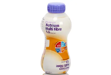 Protein+karbonhidrat+yag+vit+mineral içeren NUTRISON MULTI FIBRE 500 ML ambalajı. Üretici: NUMIL GIDA ÜRÜNLERİ SANAYİ VE TİCARET A.Ş.