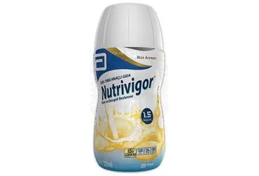 NUTRIVIGOR MUZ AROMALI 220 ML kutu fotoğrafı. Etkin maddesi protein+karbonhidrat+yag+vit+mineral. Üretici: ABBOTT LABORATUARLARI İTHALAT İHRACAT VE TİCARET LİMİTED ŞİRKETİ.