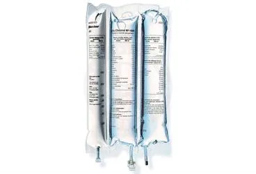 OLICLINOMEL N7-1000E INFUZYONLUK ELEKTROLITLI AMINOASIT COZELTISI, GLUKOZ COZELTISI, LIPID EMULSIYONU (1000 ML) ambalajı. Amino asit + glukoz + zeytinyagi bazli lipid solusyonu içeren çözelti. Üretici: BAXTER TURKEY RENAL HİZMETLER ANONİM ŞİRKETİ.