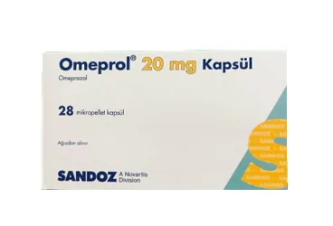 OMEPROL 20 MG 14 KAPSÜL (omeprazol) ambalajı, kapsül. Üretici: SANDOZ İLAÇ SANAYİ VE TİCARET A.Ş.