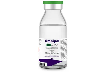 OMNIPOL 350 MG/ML IA,IV ENJ. ICIN COZELTI ICEREN FLAKON 100 ML kutu fotoğrafı, çözelti formunda ioheksol içerir. Üretici: POLİFARMA İLAÇ SAN. VE TİC. A.Ş.