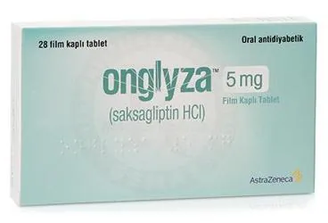 ONGLYZA 5 MG 28 FILM KAPLI TABLET ambalajı, film kaplı tablet formunda saksagliptin içerir. Üretici: ASTRAZENECA İLAÇ SAN.VE TİC.LTD.ŞTİ.