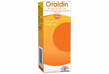 Salisilik asit + rhei ekstresi içeren çözelti: ORALDIN 50 MG/10 MG/1 ML COZELTI (10 ML) kutusu. Üretici: TCT PHARMA İLAÇ SANAYİ VE TİCARET ANONİM ŞİRKETİ.