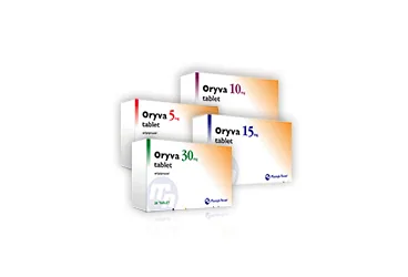 ORYVA 10 MG 28 TABLET (aripiprazol) kutu fotoğrafı, tablet. Üretici: GENSENTA İLAÇ SANAYİ VE TİCARET ANONİM ŞİRKETİ.