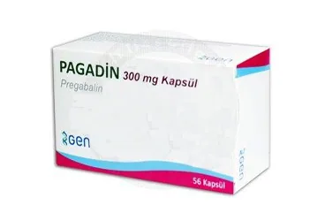 PAGADIN 300 MG 28 KAPSUL (pregabalin) ambalajı, kapsül. Üretici: DİNÇSA İLAÇ SAN. VE TİC. A.Ş.