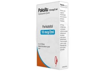 PAKSITU 10 MCG/2 ML ENJEKSIYONLUK COZELTI (5 FLAKON) (parikalsitol) ambalajı, çözelti. Üretici: ONKO İLAÇ SANAYİ VE TİCARET ANONİM ŞİRKETİ.