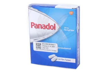 PANADOL 500 MG 24 FILM TABLET ambalajı, film kaplı tablet formunda parasetamol içerir. Üretici: HALEON TÜKETİCİ SAĞLIĞI ANONİM ŞİRKETİ.