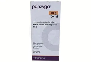 PANZYGA 10 G/100 ML INFUZYONLUK COZELTI (1 ADET) (normal insan immünglobulin) kutusu, çözelti. Üretici: İNTERRUL İLAÇ SANAYİ VE TİCARET ANONİM ŞİRKETİ.