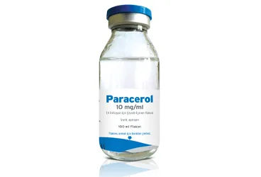 PARACEROL 10 MG/ML IV INFUZYON ICIN COZELTI ICEREN 100 ML 12 FLAKON kutu fotoğrafı. Parasetamol içeren çözelti. Üretici: POLİFARMA İLAÇ SAN. VE TİC. A.Ş.