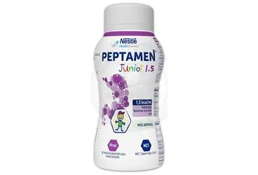 PEPTAMEN JUNIOR 1,5 KCAL MUZ AROMALI 24X200 ML kutu fotoğrafı. Etkin maddesi enteral beslenme. Üretici: NESTLE TÜRKİYE GIDA SANAYİ ANONİM ŞİRKETİ.