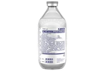 Dekstran içeren PF DEKSTRAN 40 IZOTONIK SODYUM KLORUR COZ. 1000 ML SETLI CAM kutusu. Üretici: POLİFARMA İLAÇ SAN. VE TİC. A.Ş.