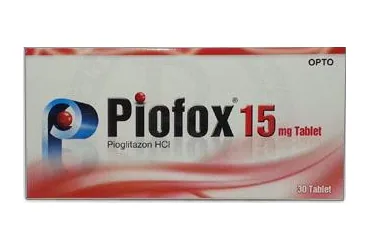 PIOFOX 15 MG 30 TABLET ürün ambalajı, tablet formunda pioglitazon içerir. Üretici: NEUTEC İLAÇ SANAYİ TİCARET ANONİM ŞİRKETİ.