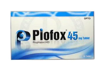 PIOFOX 45 MG 30 TABLET (pioglitazon) kutusu, tablet. Üretici: NEUTEC İLAÇ SANAYİ TİCARET ANONİM ŞİRKETİ.