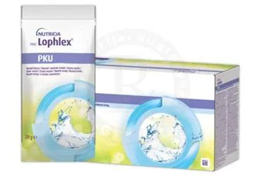 PKU LOPHLEX NOTRAL (30X28 G) kutu fotoğrafı. Etkin maddesi tibbi amacli mama. Üretici: NUMIL GIDA ÜRÜNLERİ SANAYİ VE TİCARET A.Ş.