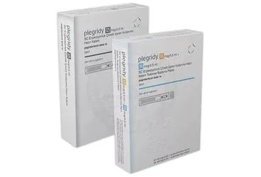 PLEGRIDY 125 MCG / 0,5 ML SC ENJEKSIYONLUK COZELTI ICEREN KULLANIMA HAZIR KALEM (2 KALEM) ambalajı, çözelti formunda peginterferon beta-1a içerir. Üretici: GEN İLAÇ VE SAĞLIK ÜRÜNLERİ SAN.VE TİC. A.Ş.