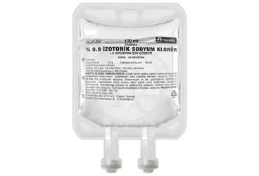 Serum içeren POLIFLEKS %0,9 IZOTONIK 100 ML SOL.SETLI kutu fotoğrafı. Üretici: POLİFARMA İLAÇ SAN. VE TİC. A.Ş.