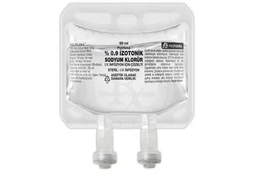 Sodyum klorur içeren çözelti: POLIFLEKS %0,9 IZOTONIK SODYUM KLORUR COZELTISI 50 ML SETLI PVC kutusu. Üretici: POLİFARMA İLAÇ SAN. VE TİC. A.Ş.